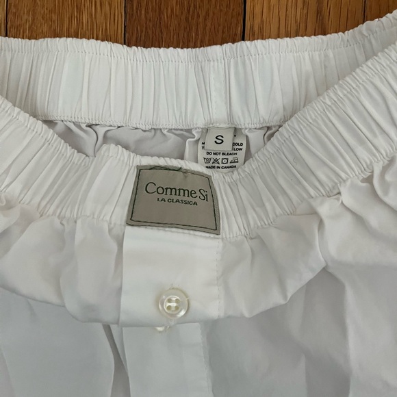 Comme Si - La Boxer Classica in White - Picture 3 of 3